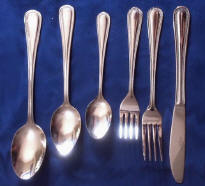 Imperial One Dozen Teaspoons Capco Restaurant Flatware