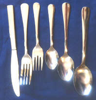 ~1 Dz Budget Windsor Pattern Restaurant  Flatware